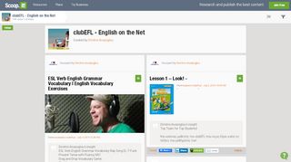 
                            10. clubEFL - English on the Net, Page 3 | Scoop.it