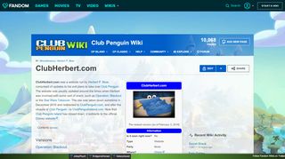 
                            8. ClubHerbert.com | Club Penguin Wiki | FANDOM powered ...