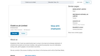 
                            12. Clubit.co.uk Limited | LinkedIn