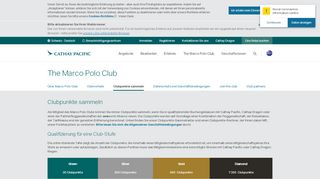 
                            7. Clubpunkte sammeln | Marco Polo Club – Cathay Pacific