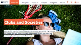 
                            11. Clubs and Societies | Students' Union UCL