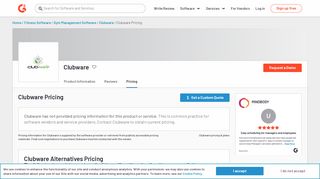 
                            9. Clubware Pricing | G2 Crowd