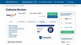 
                            12. Clubwise Reviews: Overview, Pricing and Features
