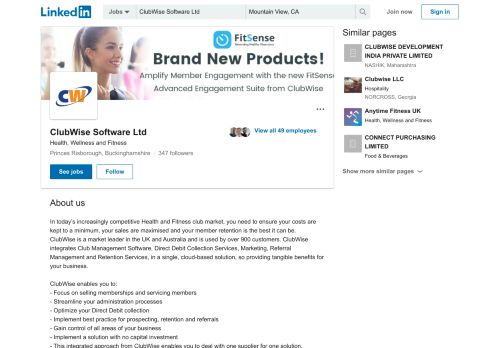 
                            7. ClubWise Software Ltd | LinkedIn