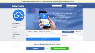 
                            10. CM Backup - Startseite | Facebook