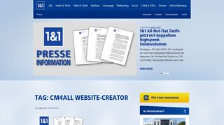 
                            12. CM4all WebSite-Creator Archives - 1&1 Presse