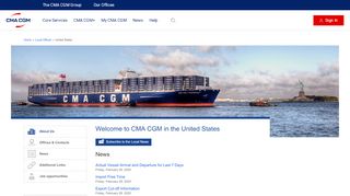 
                            5. CMA CGM in the USA