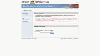 
                            8. CM&AS Login - CPS HR Consulting