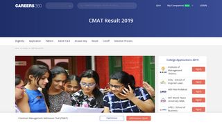 
                            5. CMAT Result 2019, Score Card - Declared! - Bschool - Careers360