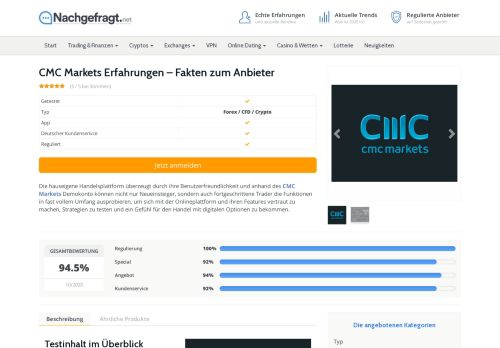 
                            5. CMC Markets Betrug? +++ Die Wahrheit über den Trend 2019