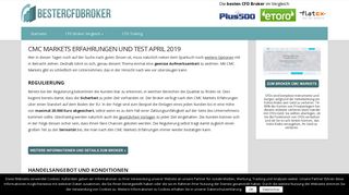 
                            7. CMC MARKETS im aktuellen Test Februar 2019 ++ Jetzt BONUS ...