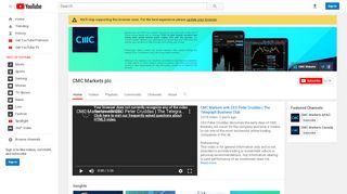 
                            12. CMC Markets plc - YouTube