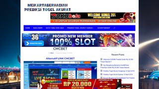 
                            12. CMCBET Alternatif LINK 2018-2019 | Daftar Akun Togel Terpercaya