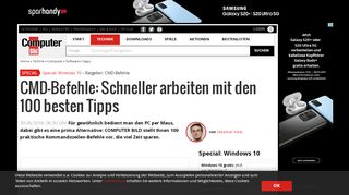 
                            11. CMD-Befehle unter Windows: Die besten Tipps - COMPUTER BILD