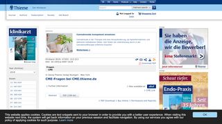 
                            10. CME-Fragen bei CME. thieme. de
