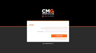 
                            12. CMG Espace Client - Login - Resamania