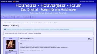 
                            4. CMI keine Verbindung - TA CMI - Gemeinschaftsforum des Holzheizer ...