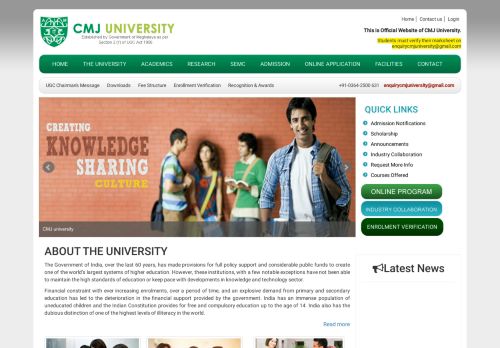 
                            4. CMJ University: Welcome
