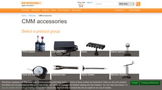 
                            12. CMM accessories - Renishaw