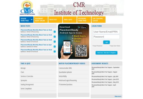 
                            12. CMR Institute of Technology | BTechGuru.com