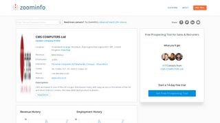 
                            12. CMS COMPUTERS Ltd | ZoomInfo.com