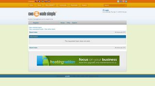 
                            2. CMS Made Simple Forums • View topic - Forum-Modul und FEU ...