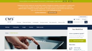 
                            11. CMS | Online Services