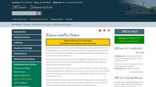 
                            13. CMSimple - Dokumentation - Eigener userfiles Ordner