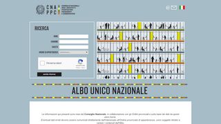 
                            2. CNAPPC - Albo unico nazionale