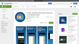 
                            5. CNBC: Breaking Business News & Live Market Data - Apps on ...