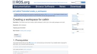 
                            2. cn/catkin/Tutorials/create_a_workspace - ROS Wiki