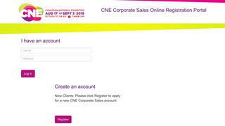 
                            1. CNE Corporate Sales Online Registration Portal - AuthentiGATE