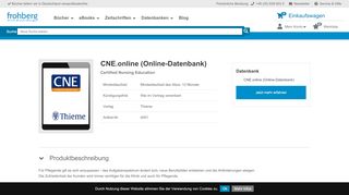 
                            12. CNE.online (Online-Datenbank) - Thieme & Frohberg