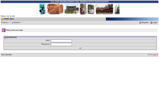 
                            9. CNGE Dijon - Please enter your login