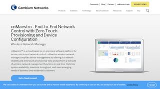 
                            2. cnMaestro™ - Wireless Network Manager with Zero Touch ...