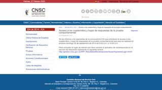 
                            6. CNSC Comisión Nacional del Servicio Civil - Acceso a los ...