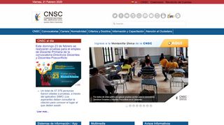 
                            2. CNSC Comisión Nacional del Servicio Civil - CNSC