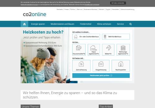 
                            1. co2online.de: Energiesparen, Stromkosten & Heizkosten senken ...