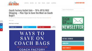 
                            9. Coach Factory Outlet Sale for Coach Outlet store online