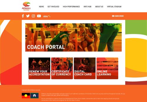 
                            9. Coach Portal - Athletics Australia