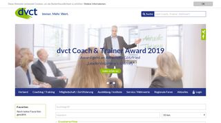 
                            5. Coach und Trainer suchen und finden - dvct e.V.