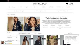 
                            5. Coats & Jackets for Tall Women | Long Tall Sally UK