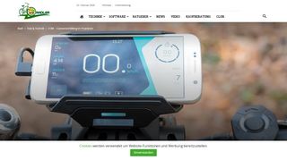 
                            6. ▷ COBI im Test » Erfahrungen mit dem Smartphone Navigations System