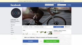
                            8. COBI.Bike - A Bosch Company - Startseite | Facebook
