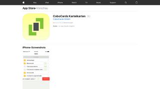 
                            10. CoboCards Karteikarten im App Store - iTunes - Apple