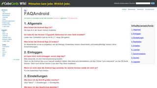 
                            9. CoboCards Wiki | De / FAQAndroid