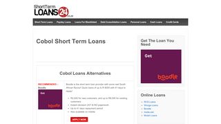 
                            4. Cobol Short Term Loans