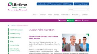 
                            8. COBRA Administration | Lifetime Benefit Solutions