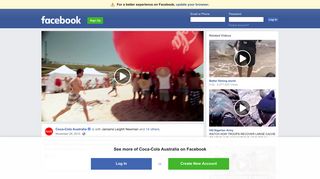 
                            11. Coca-Cola Australia - Giant 'Coke' Beach Ball | Facebook