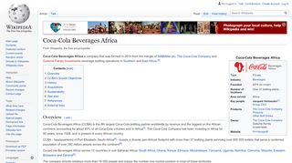 
                            7. Coca-Cola Beverages Africa - Wikipedia